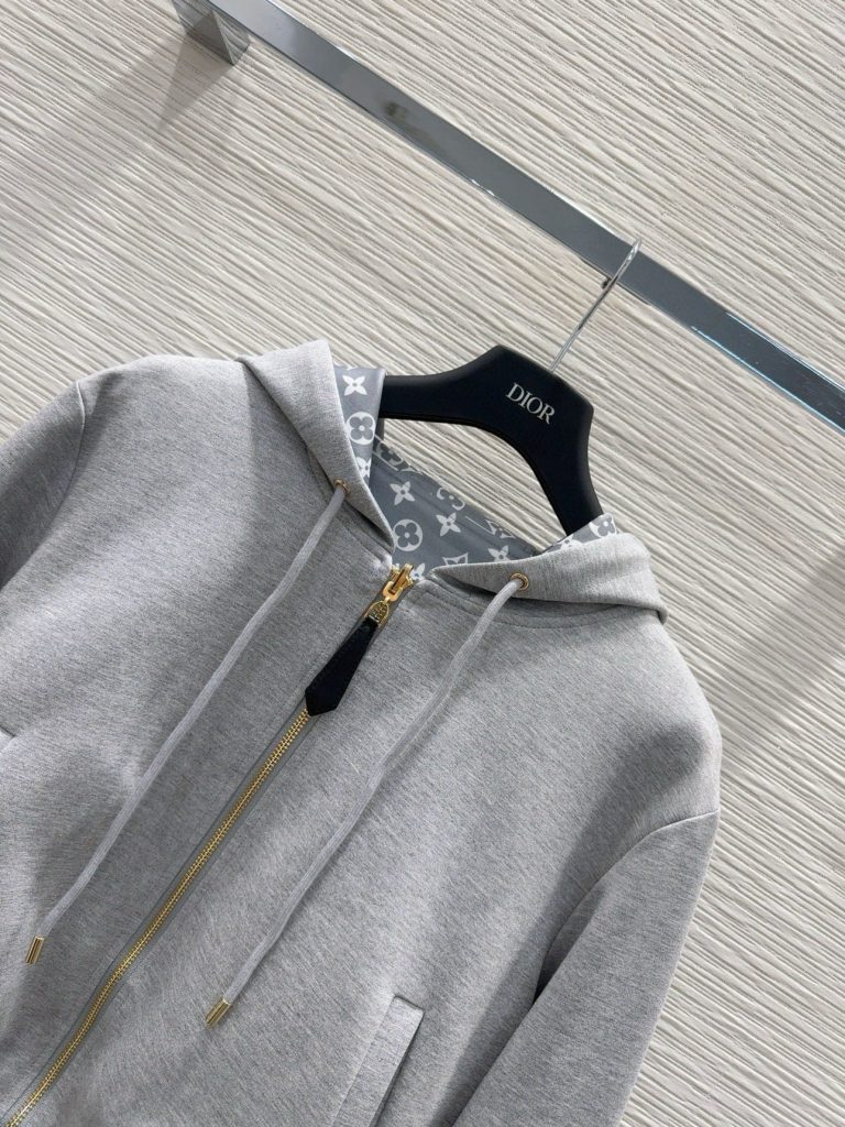 Louis Vuittonロエベ レディース スウェット 2点セット 灰色 黒 2色入 - 画像 3