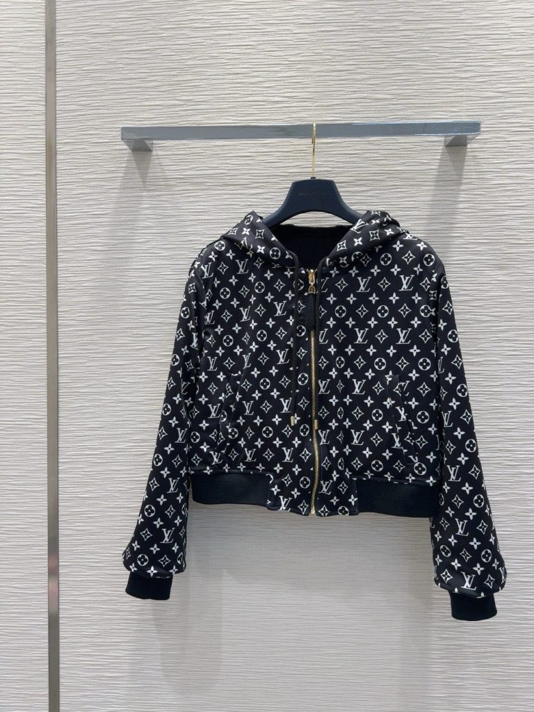 Louis Vuittonロエベ レディース スウェット 2点セット 灰色 黒 2色入 - 画像 7