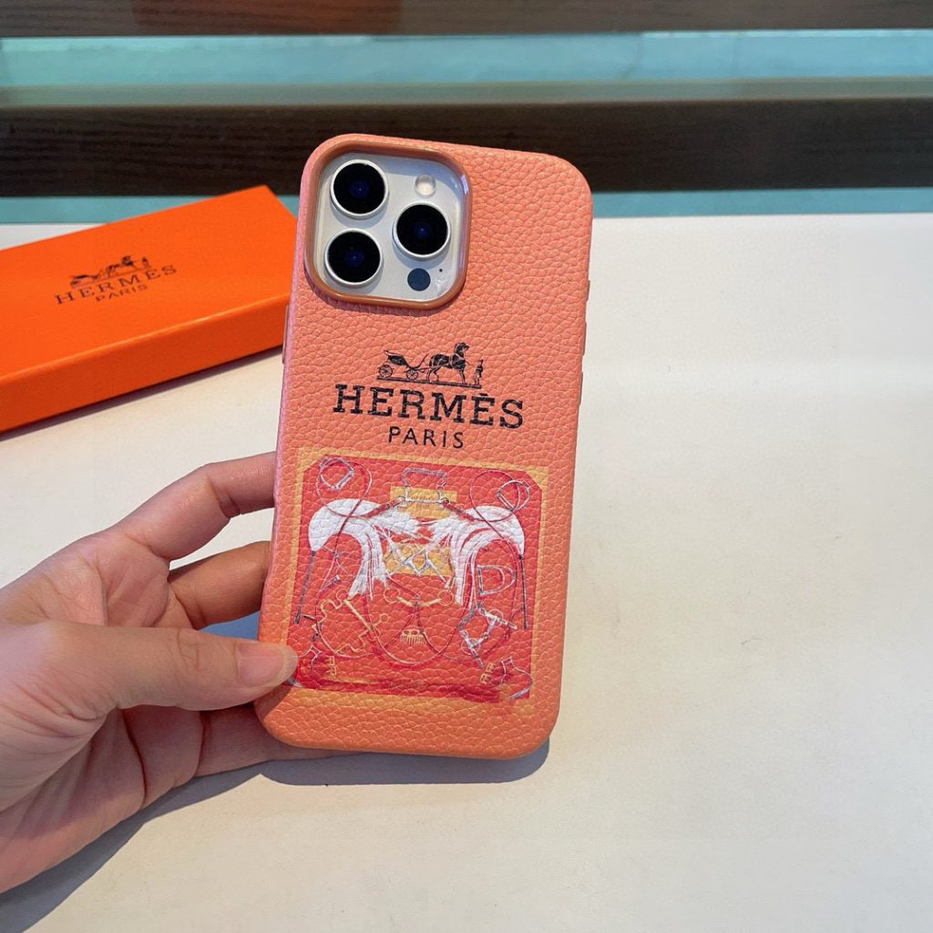 iPhoneケースHERMES フルカバー スマホケース 2色入 🍊 - 画像 3