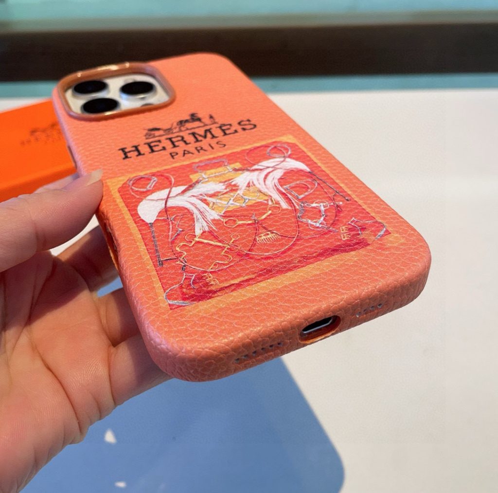iPhoneケースHERMES フルカバー スマホケース 2色入 🍊 - 画像 7