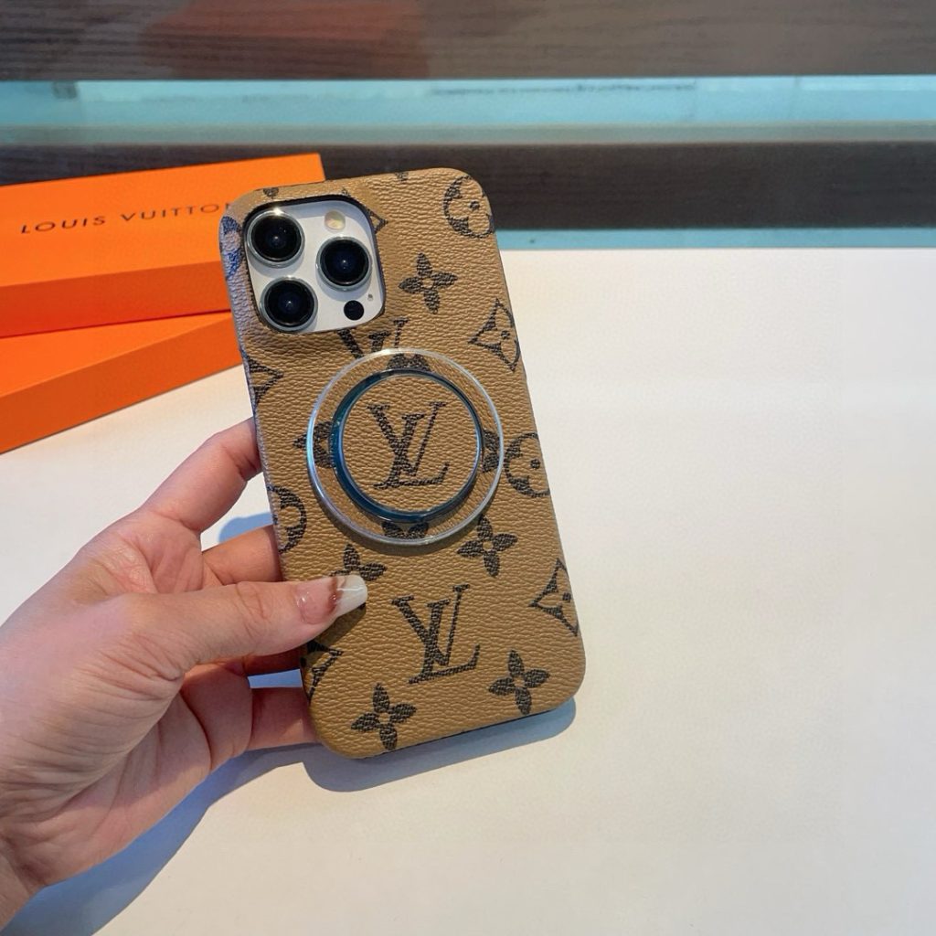 iPhoneケース✨ Louis Vuitton風 モノグラム スマホケース 2色入 📱 - 画像 2
