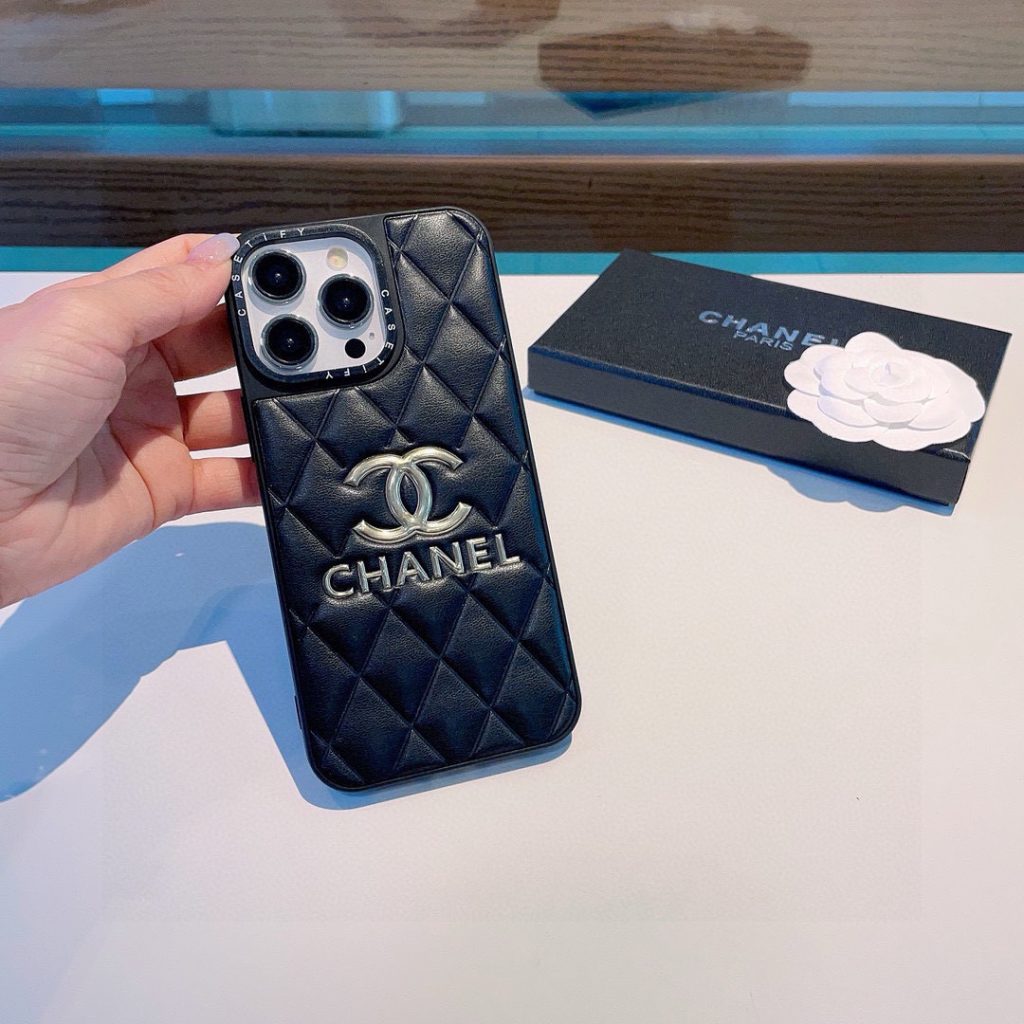 iPhoneケースシャネル iPhoneケース ブラック&ホワイト 2色入 - 画像 3