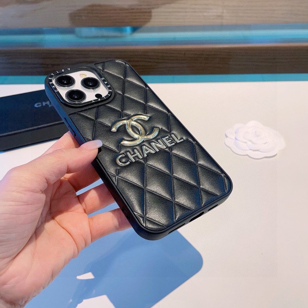 iPhoneケースシャネル iPhoneケース ブラック&ホワイト 2色入 - 画像 7