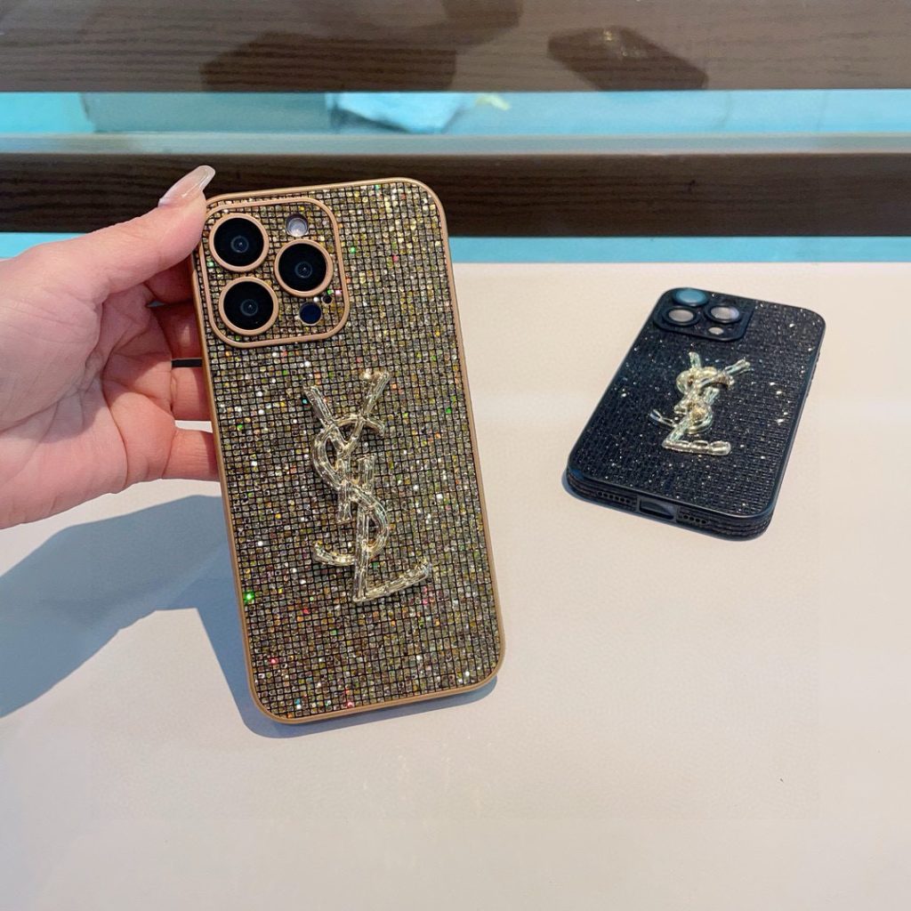 iPhoneケース✨YSL スタイリッシュスマホケース 2色入✨ - 画像 2