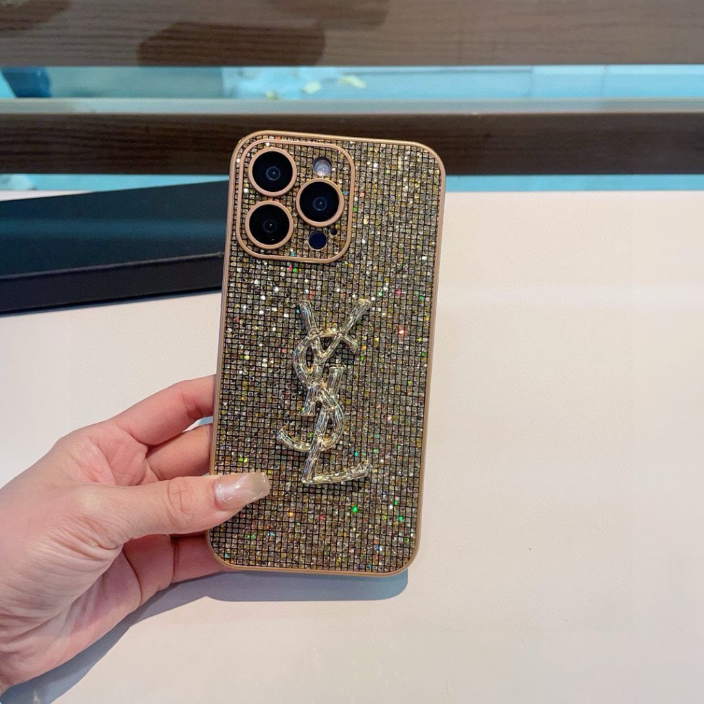 iPhoneケース✨YSL スタイリッシュスマホケース 2色入✨ - 画像 3