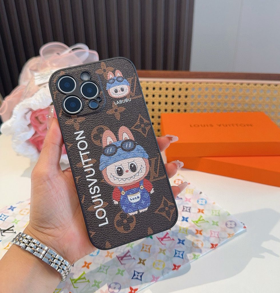 iPhoneケースルイヴィトン バンズ iPhoneケース ブラウン 2種類のデザイン - 画像 2