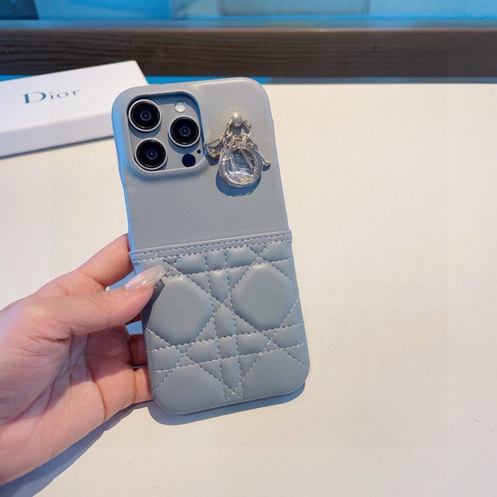 iPhoneケースDior ファッションスマホケース クラッチ風 2色入 💠 - 画像 3