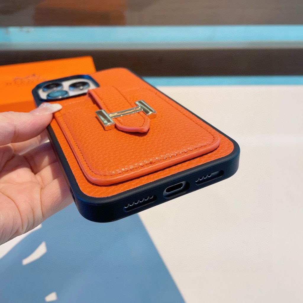 iPhoneケースHERMES iPhoneケース カードホルダー 2色入 💎 - 画像 8