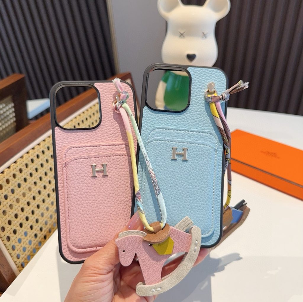 iPhoneケースエルメス ロッカーズ ポーチ付きスマホケース 2色入 🐴 - 画像 5