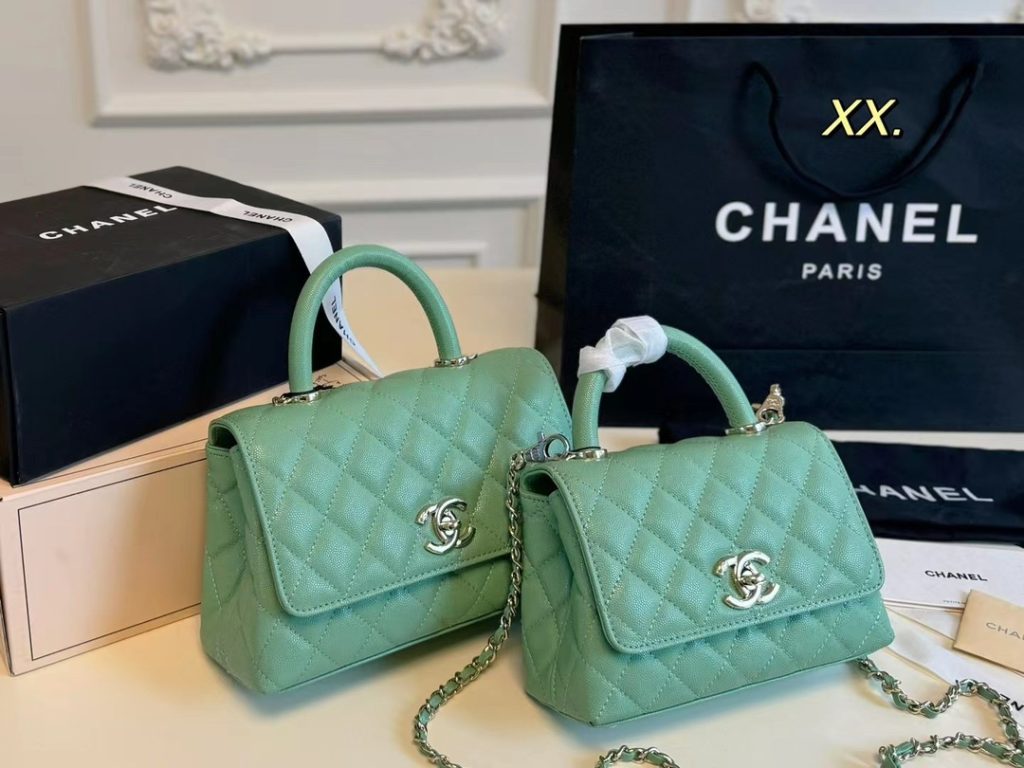 CHANELシャネル ココハンドルキャビンバッグ 5色入 2way Coco Handleショルダーバッグハンドバッグ - 画像 2