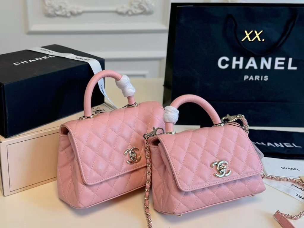 CHANELシャネル ココハンドルキャビンバッグ 5色入 2way Coco Handleショルダーバッグハンドバッグ - 画像 3