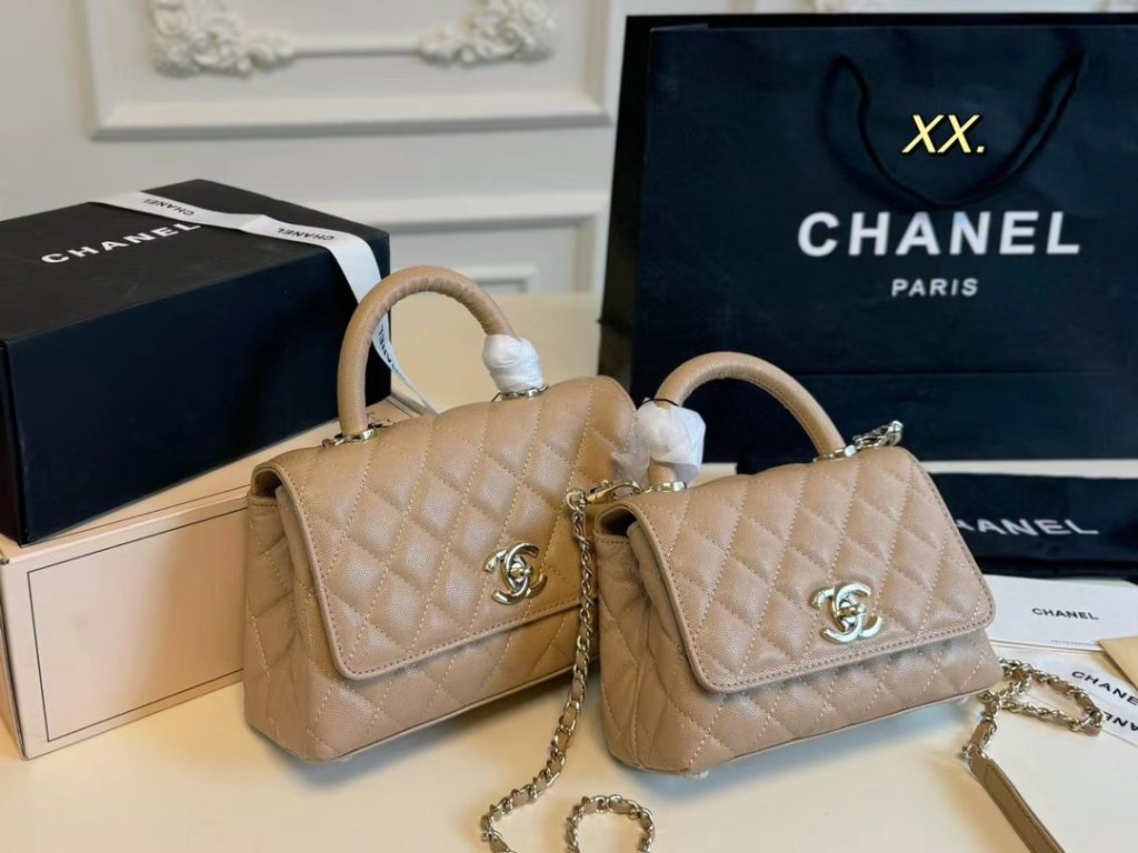 CHANELシャネル ココハンドルキャビンバッグ 5色入 2way Coco Handleショルダーバッグハンドバッグ - 画像 4