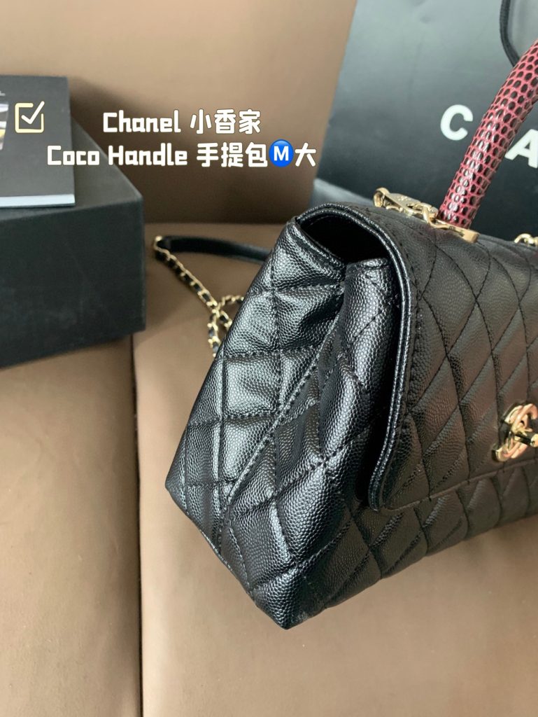 Chanel ココハンドル ミニボストンバッグ 黒 2色入 🖤 - 画像 6