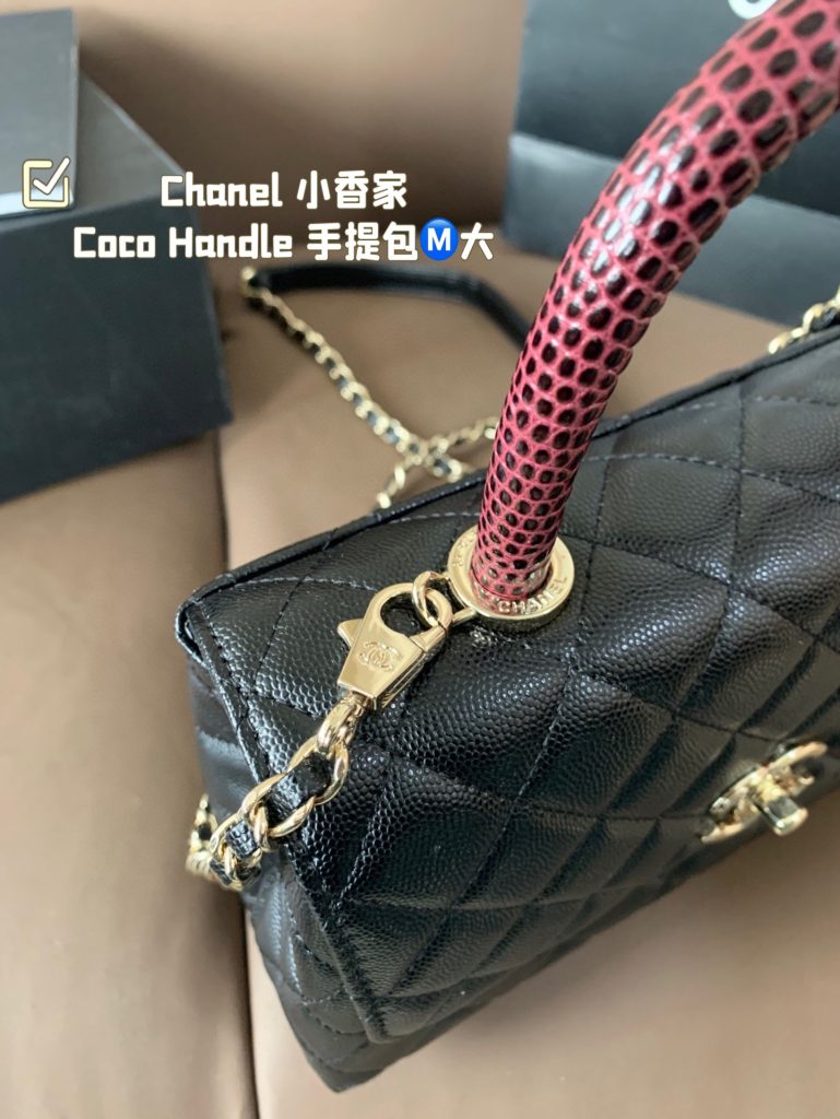 Chanel ココハンドル ミニボストンバッグ 黒 2色入 🖤 - 画像 7