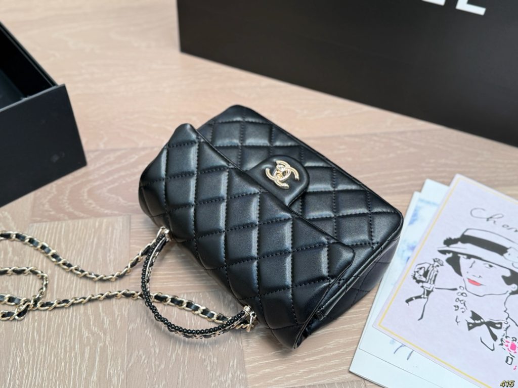 CHANEL ブラック ファッションショルダーバッグ 💼 2way 可愛いデザイン - 画像 7