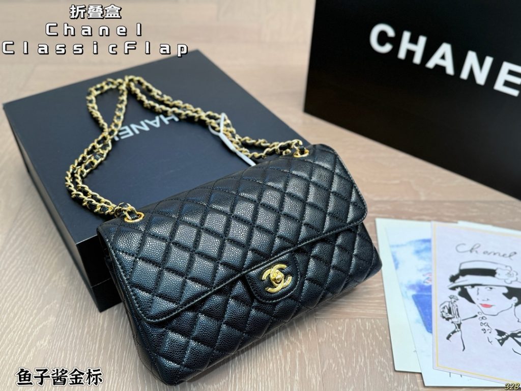 シャネル Classic Flap トランクルクラッチ ブラック レッド グレー ブルーピンク ライトグリーン 6色入 💎 - 画像 2