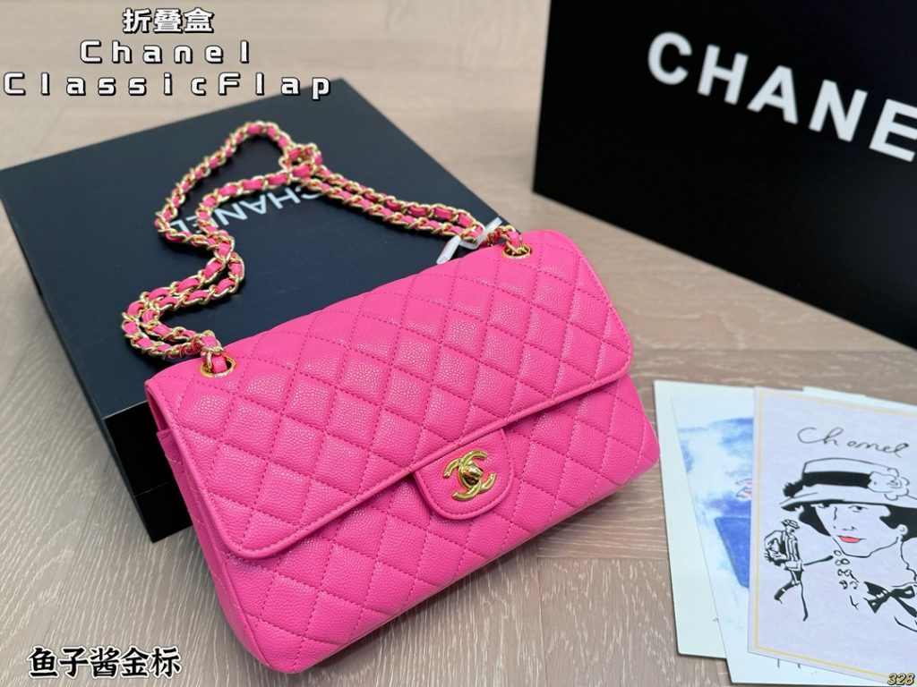 シャネル Classic Flap トランクルクラッチ ブラック レッド グレー ブルーピンク ライトグリーン 6色入 💎 - 画像 6