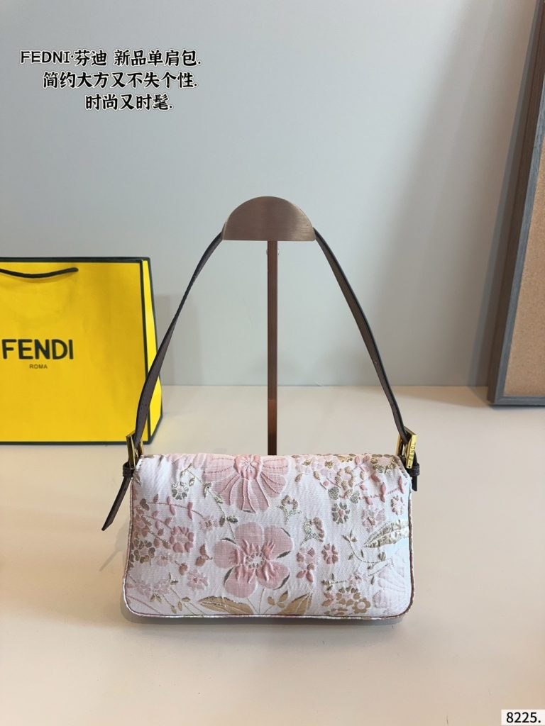 FENDI フェンディ 花柄 ミニ ショルダーバッグ 2色入 🌸 - 画像 6