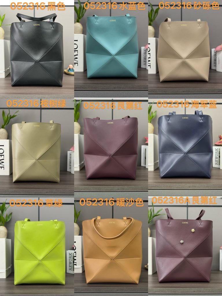 Loewe 折叠包 8色入 💼✨ - 画像 3