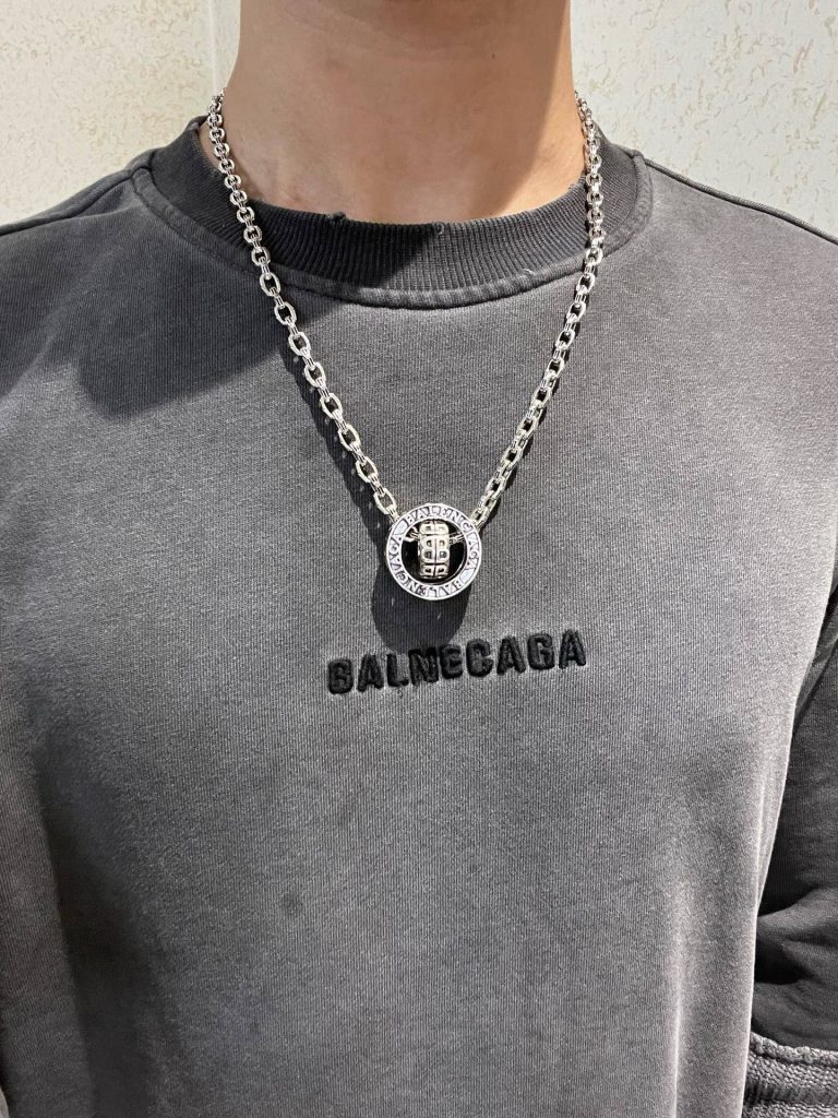 BALenciaga ネックレス メンズ 2色 40cm| - 画像 3