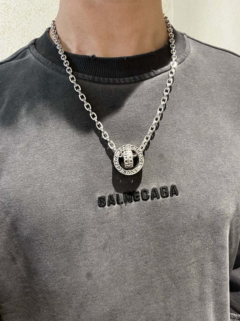 BALenciaga ネックレス メンズ 2色 40cm| - 画像 6