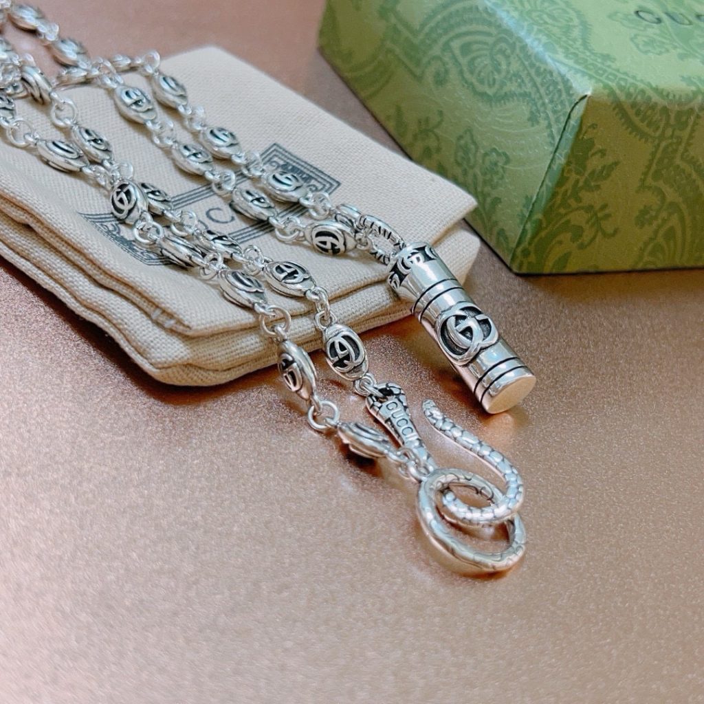 GUCCI ネックレス シルバー 1色入 💎 - 画像 7