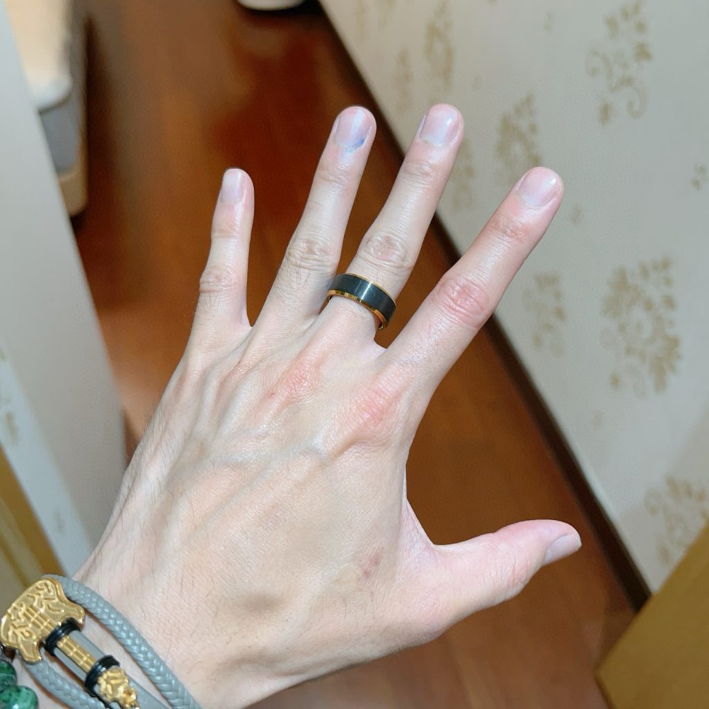 GUCCI メンズ リング ブラックゴールド 2色入 🖤💛 - 画像 6
