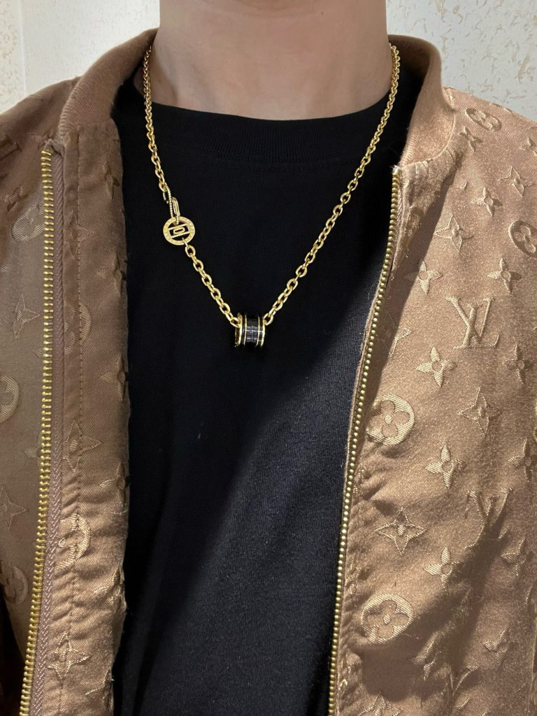 BVLGARI ネックレス ブラック 1色入 💎 - 画像 6