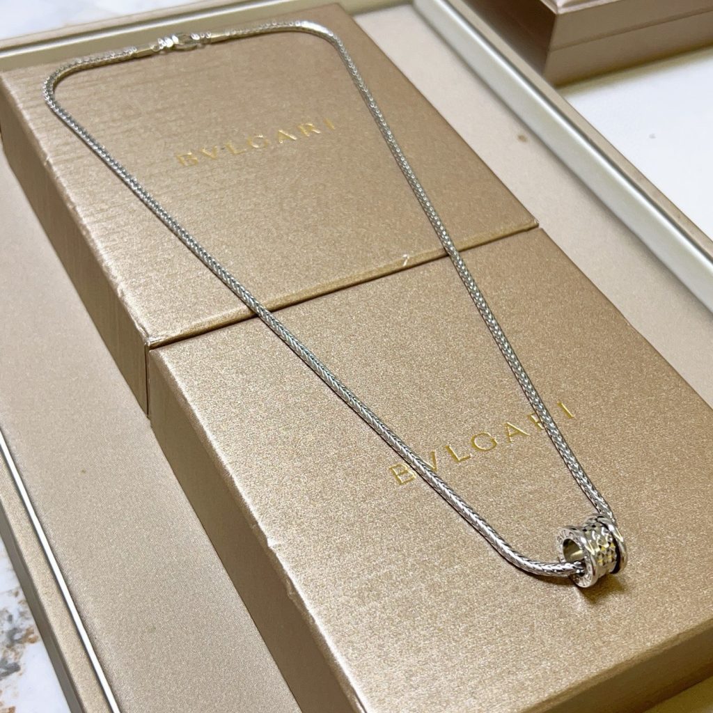 ブルガリ ブレスレット ネックレス 18K ホワイトゴールド 2色 ¥150,000 - 画像 2