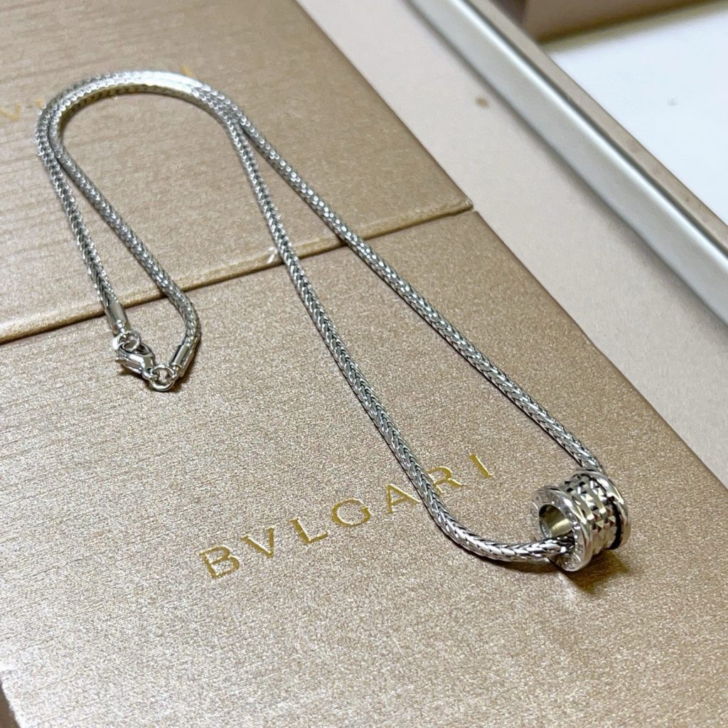 ブルガリ ブレスレット ネックレス 18K ホワイトゴールド 2色 ¥150,000 - 画像 5