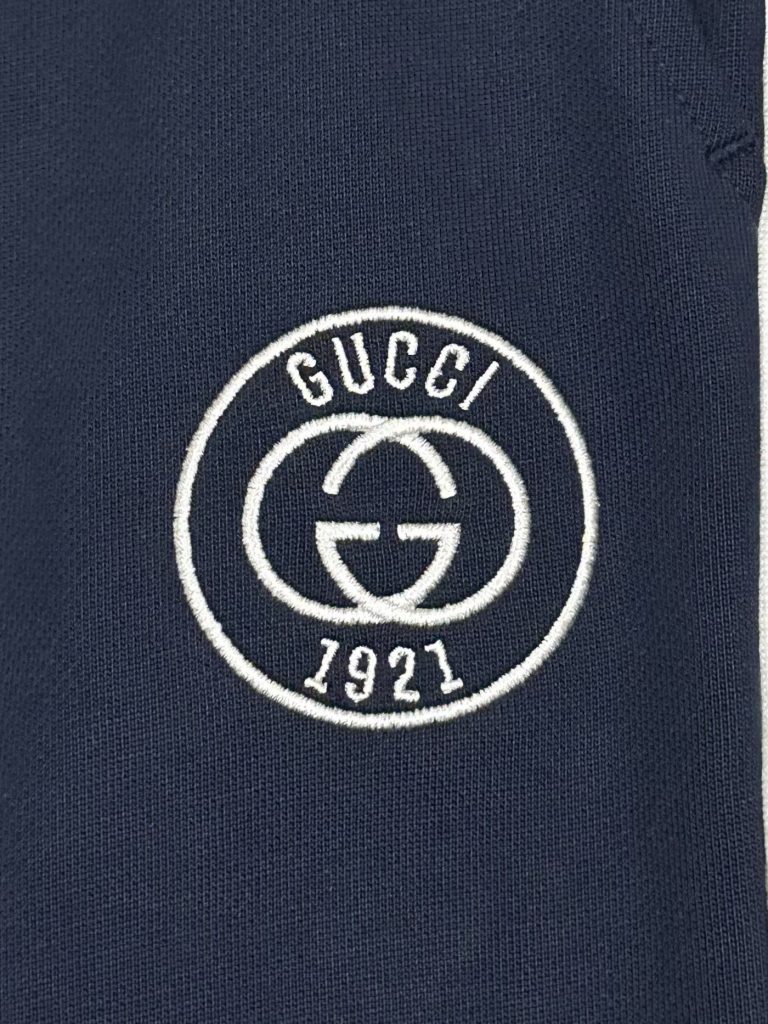 GUCCI ジップアップパンツ ネイビー 1色入 - 画像 4