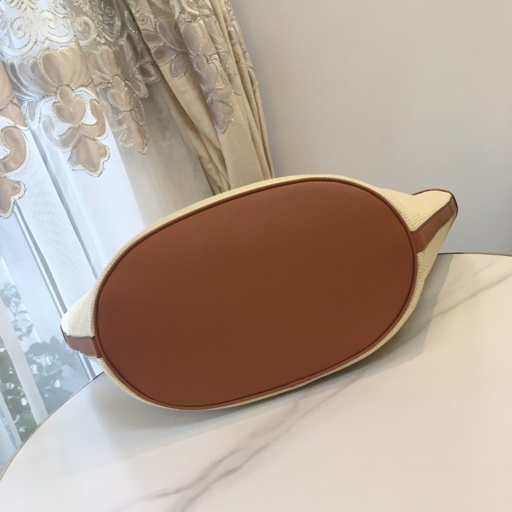 ルイヴィトン　Louis Vuitton　ロゴ　かごバッグ　収納力抜群　サンジャックビーチトート　ハンドバッグ - 画像 5