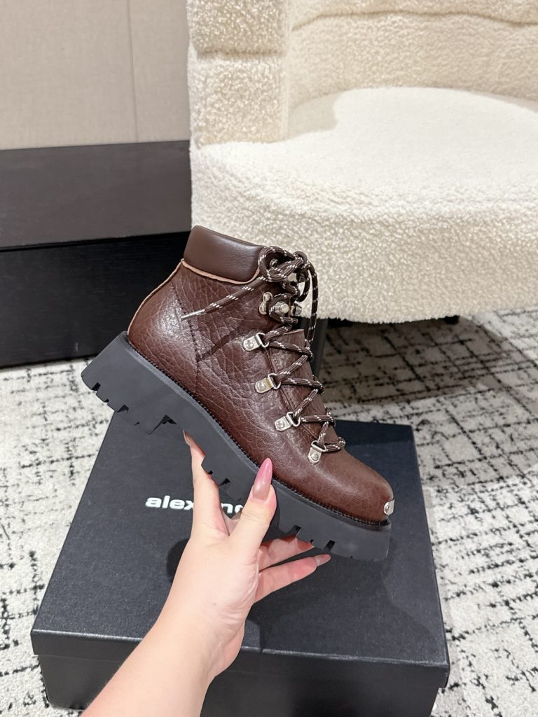 エレガントな ALEXANDER WANG レディース ブーツ ブラウン 1色入 - 画像 5