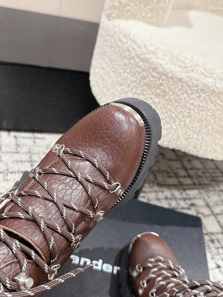 エレガントな ALEXANDER WANG レディース ブーツ ブラウン 1色入 - 画像 6