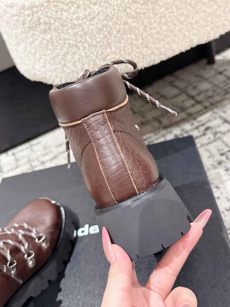 エレガントな ALEXANDER WANG レディース ブーツ ブラウン 1色入 - 画像 7