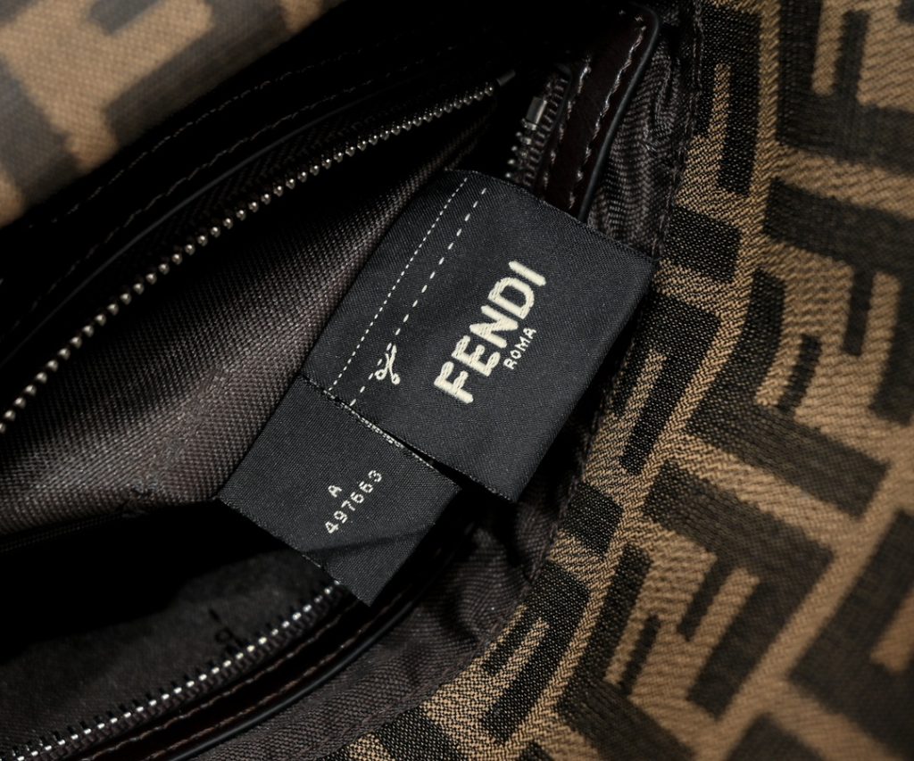 FENDI　フェンディ　マンマバケット　ズッカ柄　ワンショルダーバッグ　茶　レディースバッグ - 画像 7