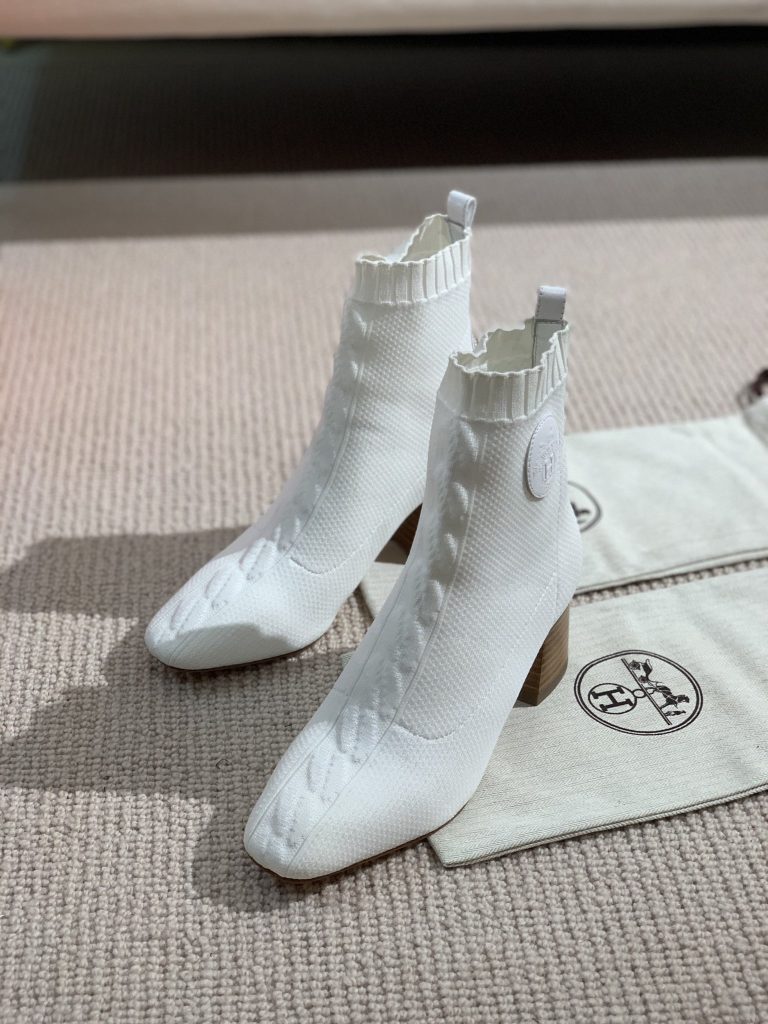 冬限定　エルメスニットブーツ　HERMES　Boots　ショットブーツ　ヴォルヴェール 60　6色 - 画像 6