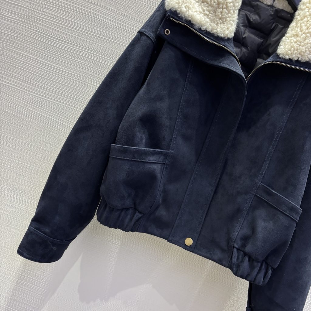 25新品 シープルーフジャケット 90%鴨絨 ブラック - 画像 2
