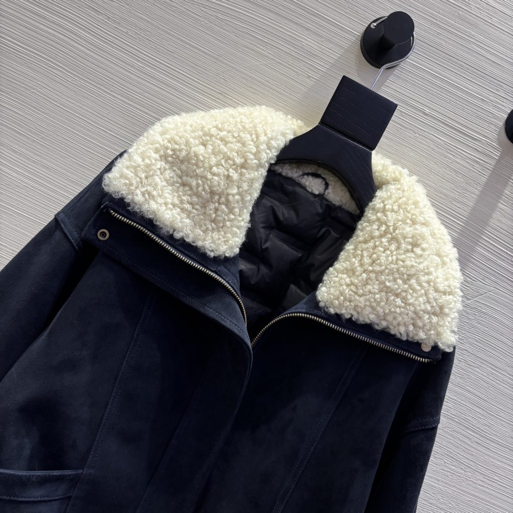 25新品 シープルーフジャケット 90%鴨絨 ブラック - 画像 3