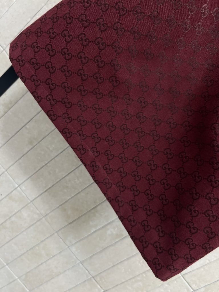 GUCCI 330 グラフィティ グラフィティ柄 レディース ドレス レッド 一色四 25早秋新作 - 画像 4