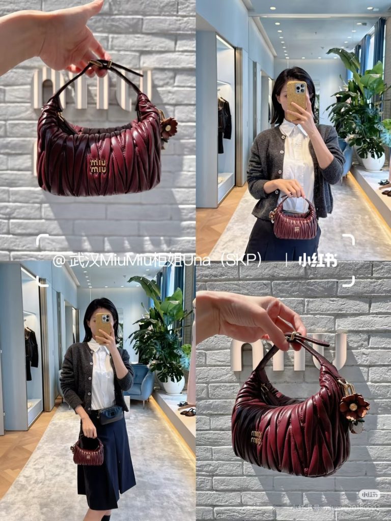 Miu Miu ハンドバッグ マルチカラー レザー | レッド - 画像 7