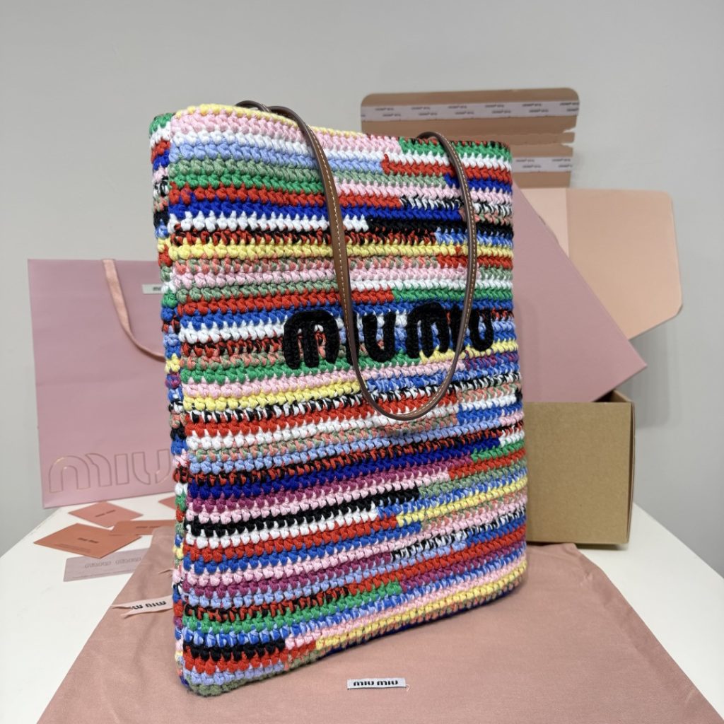 Miu Miu キャンバスバッグ | ミュウミュ マルチカラー ファッションバッグ - 画像 2