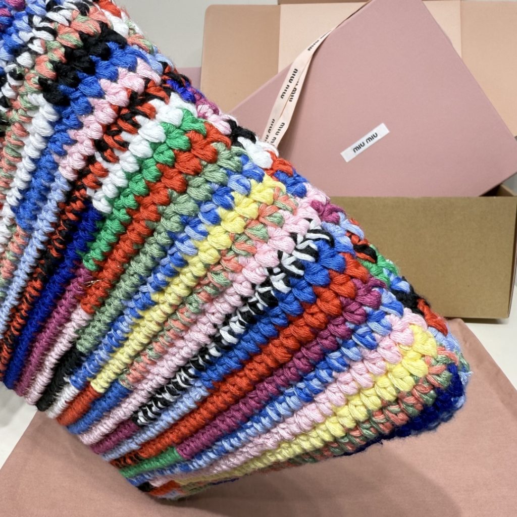 Miu Miu キャンバスバッグ | ミュウミュ マルチカラー ファッションバッグ - 画像 7