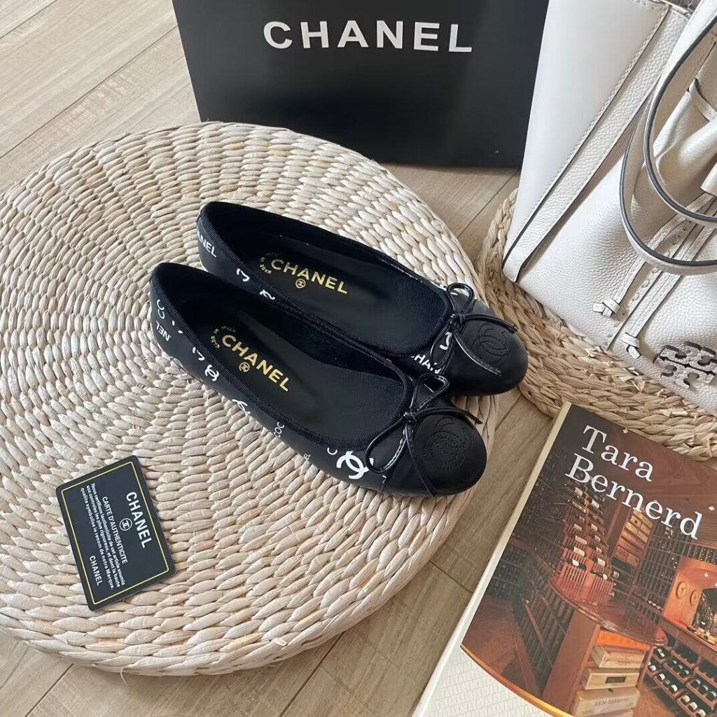 CHANEL　シャネル　シャネルCCマーク　CHANELバレリーナ　フラットシューズ　パンプス　ポインテッドトゥ　レディース靴ベルサーチ　選べる2色 - 画像 3