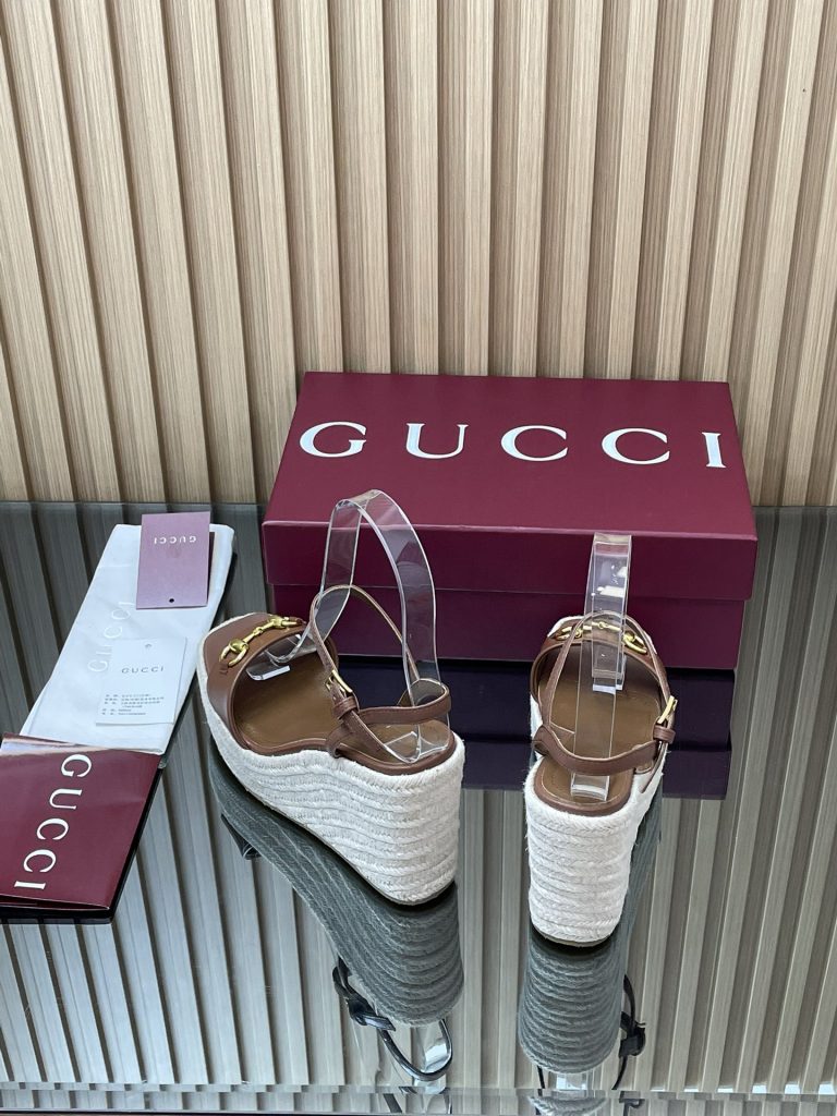 GUCCI グッチ フラットシューズ エスパダ シューズ ベージュ - 画像 6