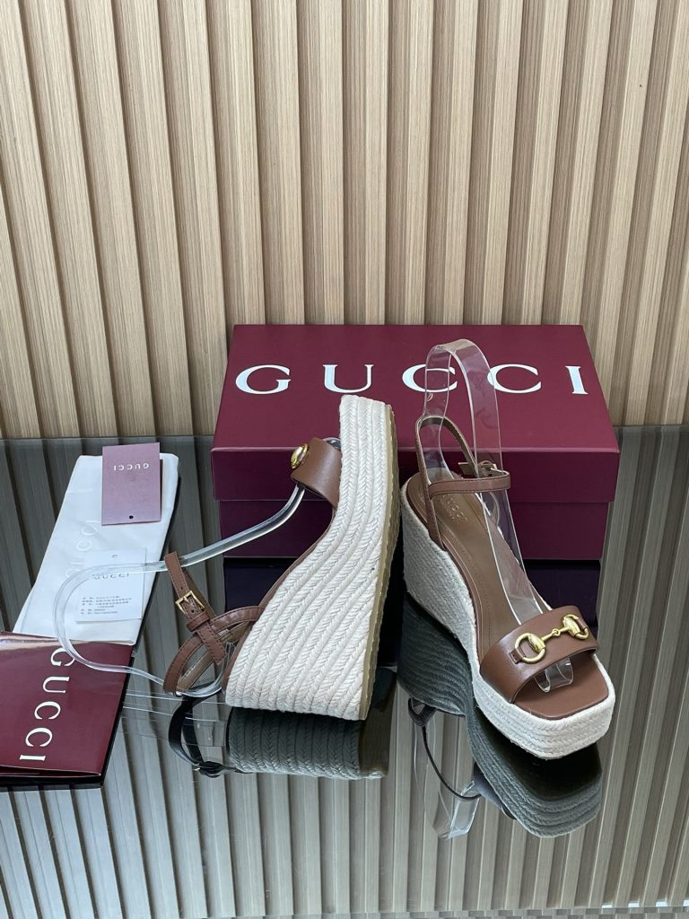 GUCCI グッチ フラットシューズ エスパダ シューズ ベージュ - 画像 8