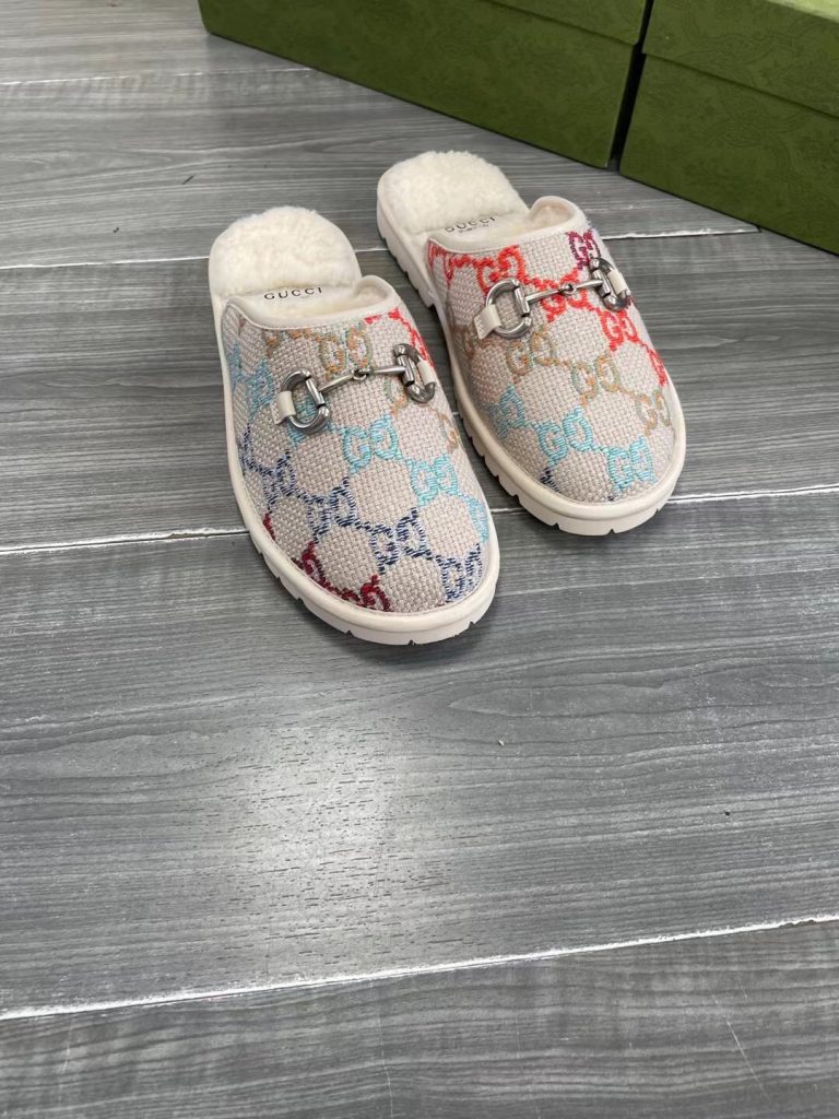 GUCCI グッチ フラットシューズ 本革 ファッション 保温 通勤 全3色 - 画像 5