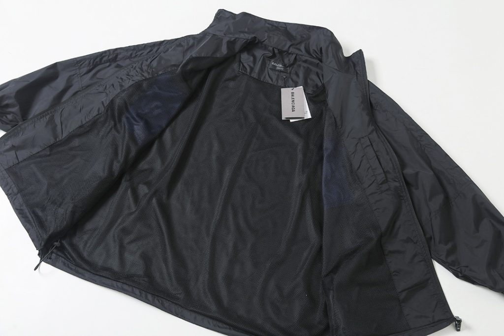 BALENCIAGA バレンシアガ フリースジャケット メンズ 黒ブルー 全2色 - 画像 4