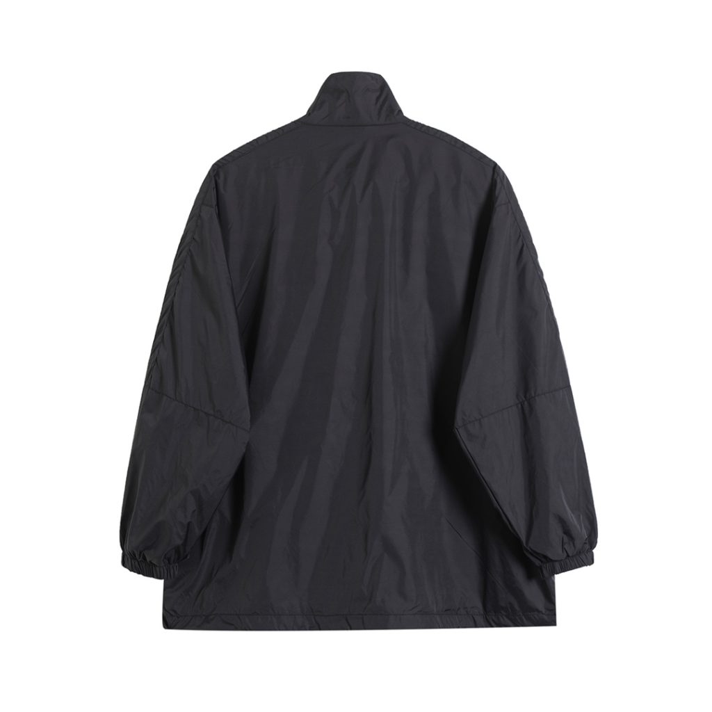 BALENCIAGA バレンシアガ フルジップジャケット 本革 ブラック - 画像 2