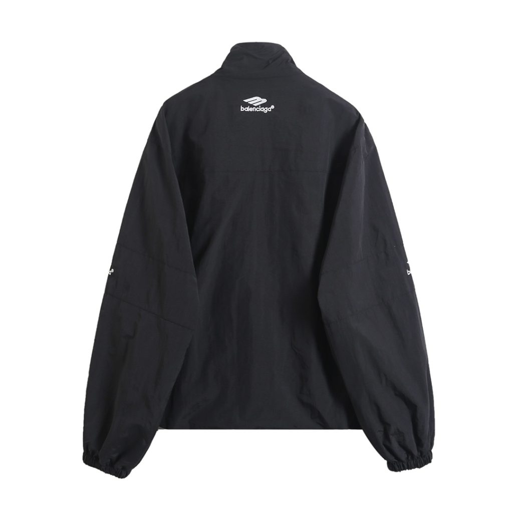 BALENCIAGA バレンシアガ フルジップジャケット 本革 ブラック - 画像 2